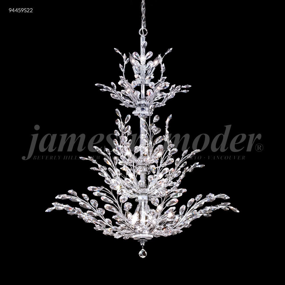 James R. Moder Lighting Florale Collection Entry Chandelier