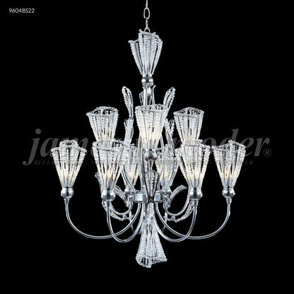 James R. Moder Lighting Jewelry Collection 9 Light Chandelier