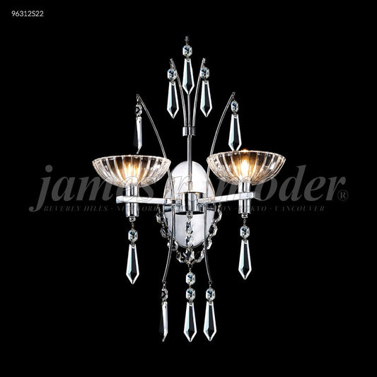 James R. Moder Lighting Medallion Fashion 2 Light Wall Sconce