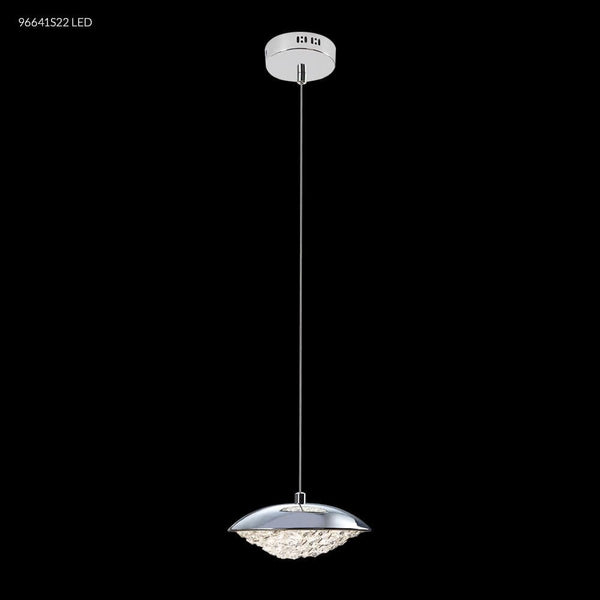 James R. Moder Lighting LED Contemporary 1 Light Crystal Chandelier