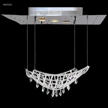 James R. Moder Lighting 1 Net, 3 Light Chandelier