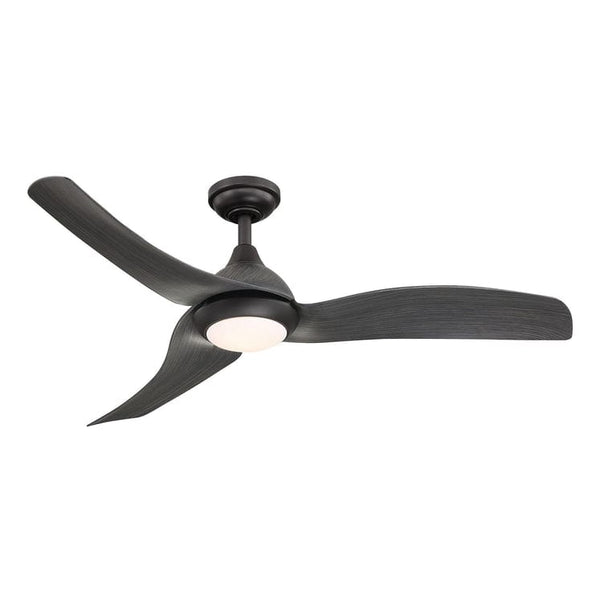 Parrot Uncle 52 Industrial DC Motor Downrod Mount Reversible Ceiling Fan with LED Lighting and Remote Control