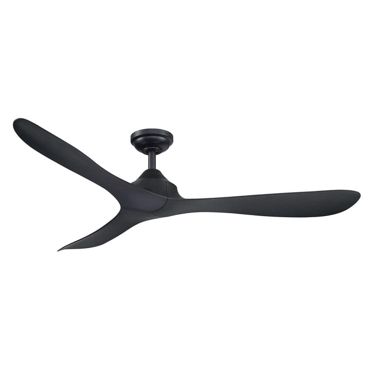 Parrot Uncle 56" Modern DC Motor Downrod Mount Reversible Ceiling Fan with Remote Control