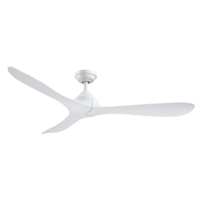 Parrot Uncle 56" Modern DC Motor Downrod Mount Reversible Ceiling Fan with Remote Control