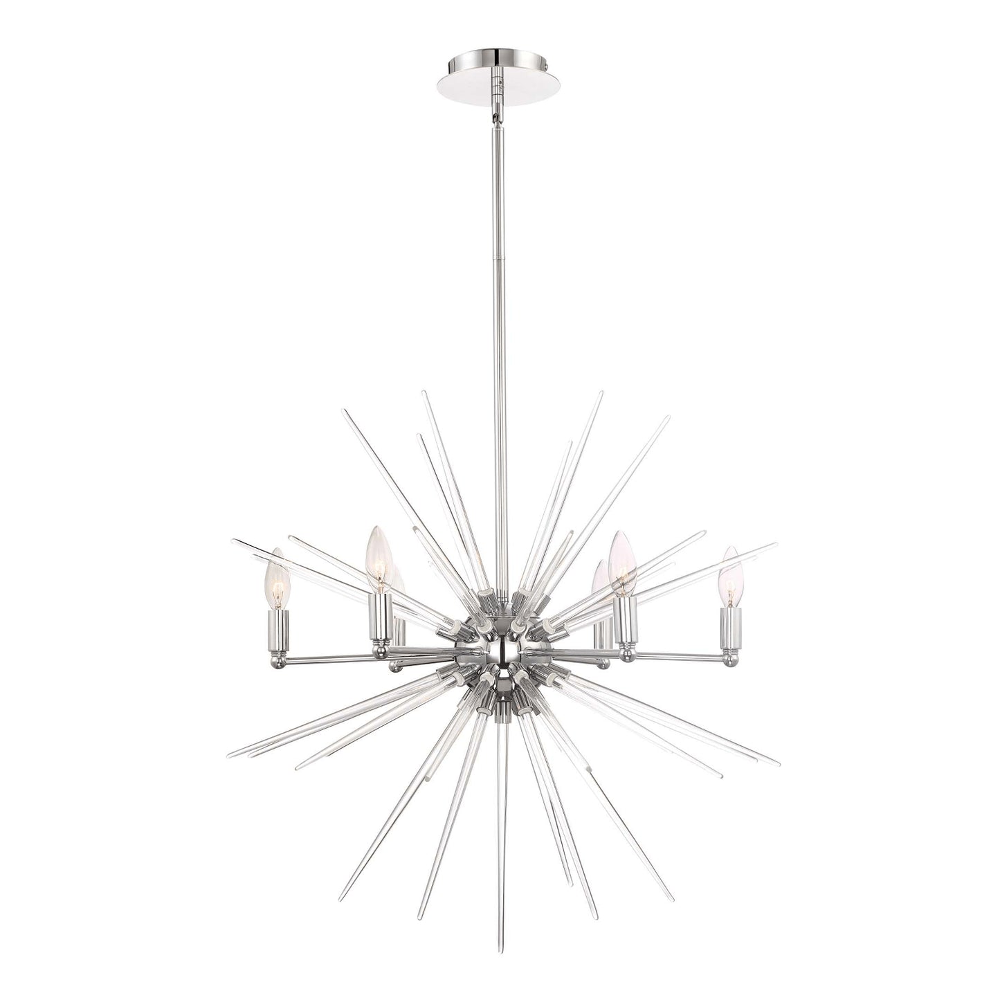 Zeev Lighting 6-Light 70" Sputnik Chandelier