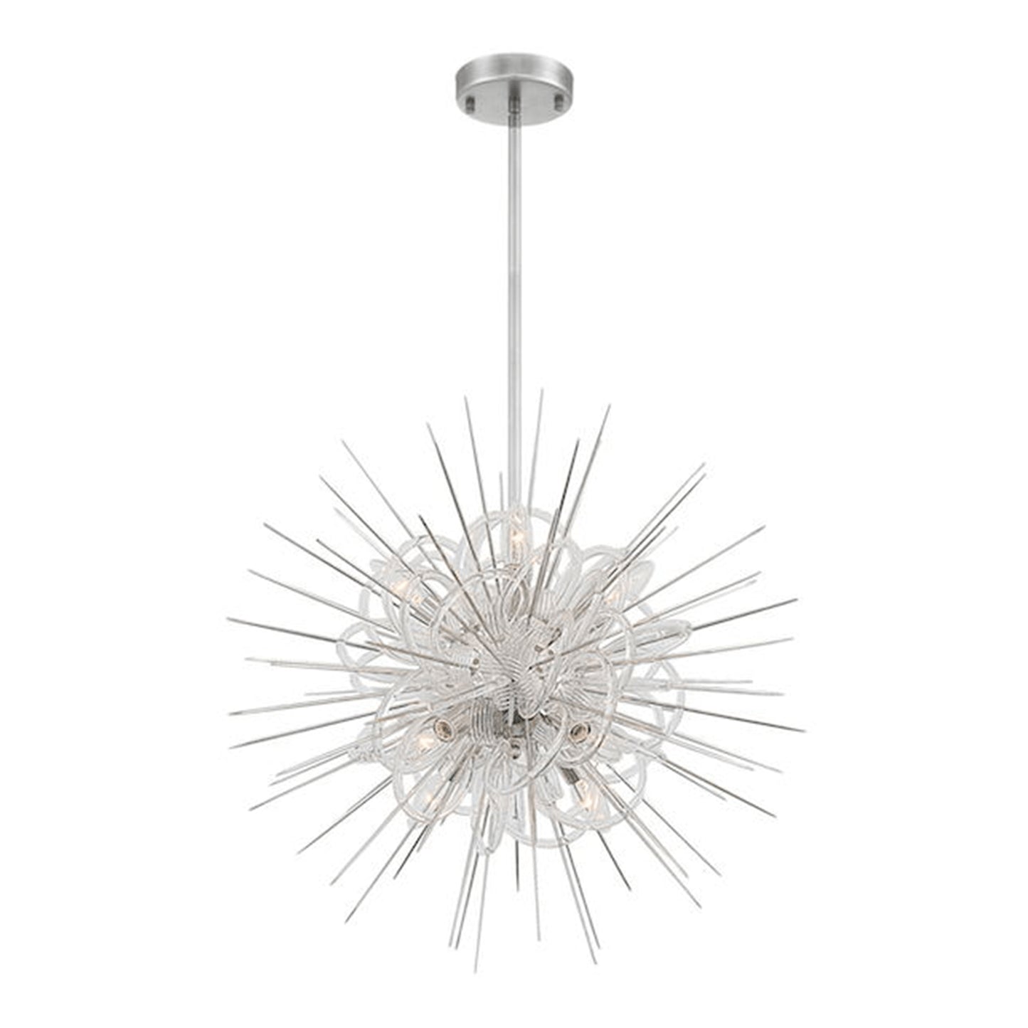 Zeev Lighting 8-Light 24" Decorative Sputnik Chandelier