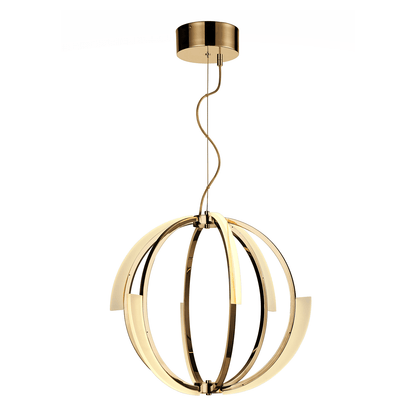 Zeev Lighting LED 22" Geometrical Sphere Styled Chandelier