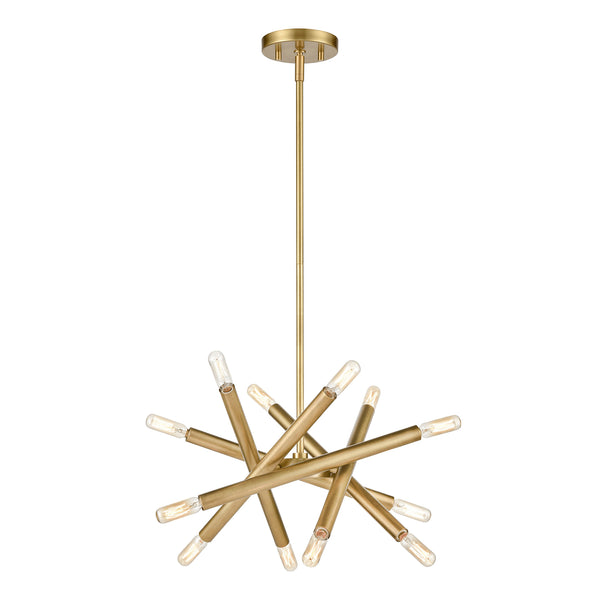 Zeev Lighting 12-Light 14 Adjustable Sputnik Chandelier