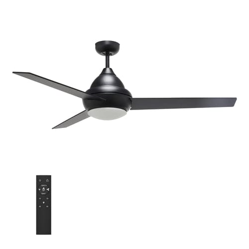 Carro USA Kendrick 52 inch 3-Blade Ceiling Fan with LED Light Kit & Remote Control