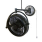 Parrot Uncle 13" Industrial Ceiling Fan with Pull Chain Electric Fans