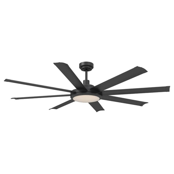 Parrot Uncle 60 Modern DC Motor Downrod Mount Ceiling Fan with Lighting and Remote Control