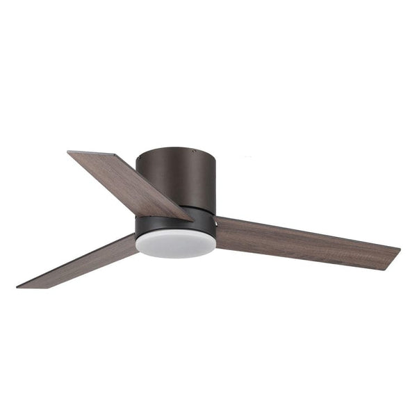 Parrot Uncle 48 Kielah Traditional Flush Mount Reversible Ceiling Fan with Lighting and Remote Control