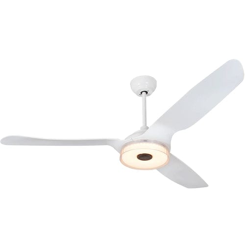 Carro USA Fletcher Outdoor 52 inch 3-Blade Smart Ceiling Fan with LED Light Kit & Remote