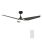 Carro USA Kaj 56 inch 3-Blade Smart Ceiling Fan with LED Light Kit & Remote