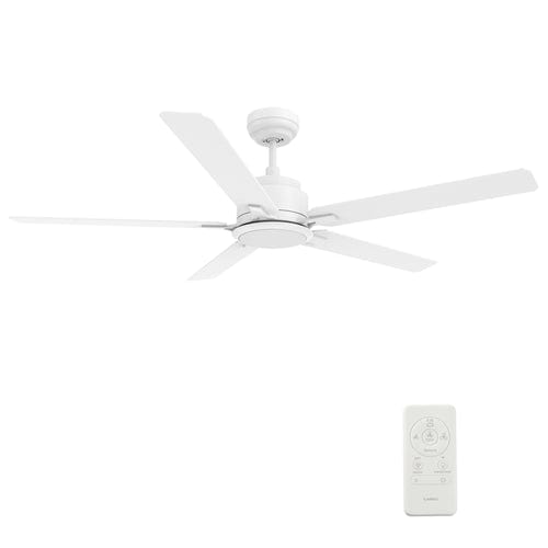 Carro USA Espear 56 inch 5-Blade Smart Ceiling Fan with LED Light Kit & Remote