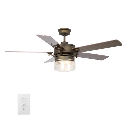 Carro USA Alexia 52 inch 5-Blade Smart Ceiling Fan with Smart Wall Switch
