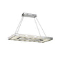 Zeev Lighting LED 36" Sleek Modern Rectangular Chandelier