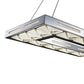 Zeev Lighting LED 36" Sleek Modern Rectangular Chandelier