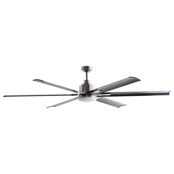 Parrot Uncle 72 Bankston Modern DC Motor Downrod Mount Reversible Ceiling Fan with Lighting and Remote Control