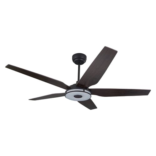 Carro USA Elira 56 inch 5-Blade Smart Ceiling Fan with LED Light Kit & Remote