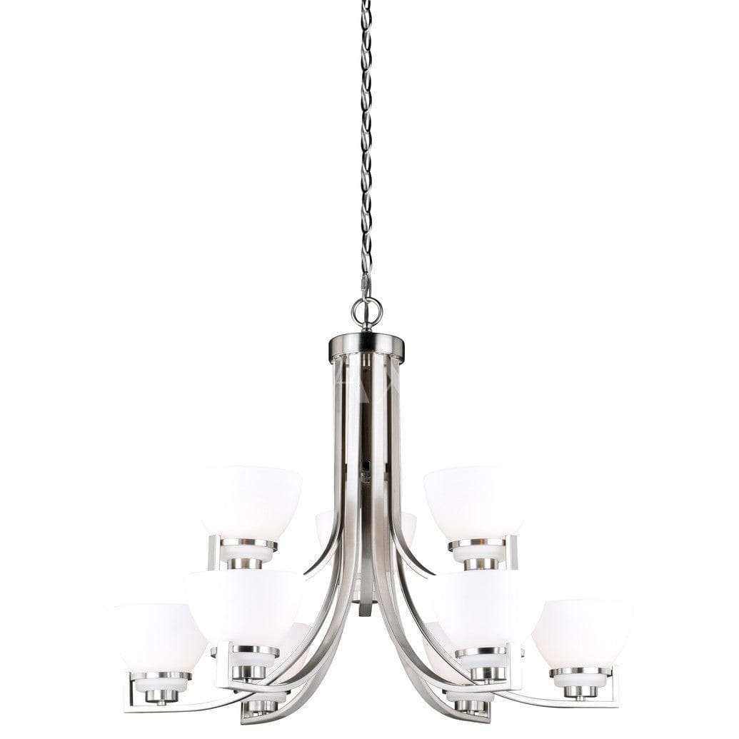 Metropolis 9 Light Chandelier