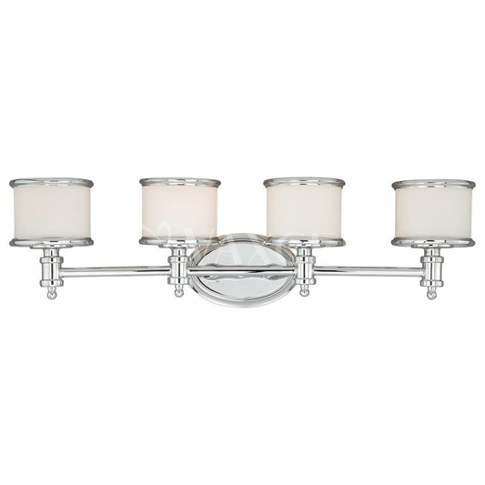 Carlisle 4 Light Vanity Chrome