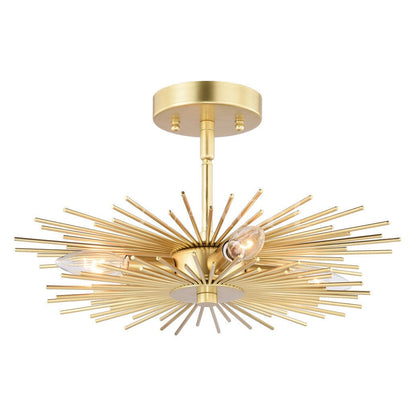 Nikko 16-in Semi Flush Ceiling Light