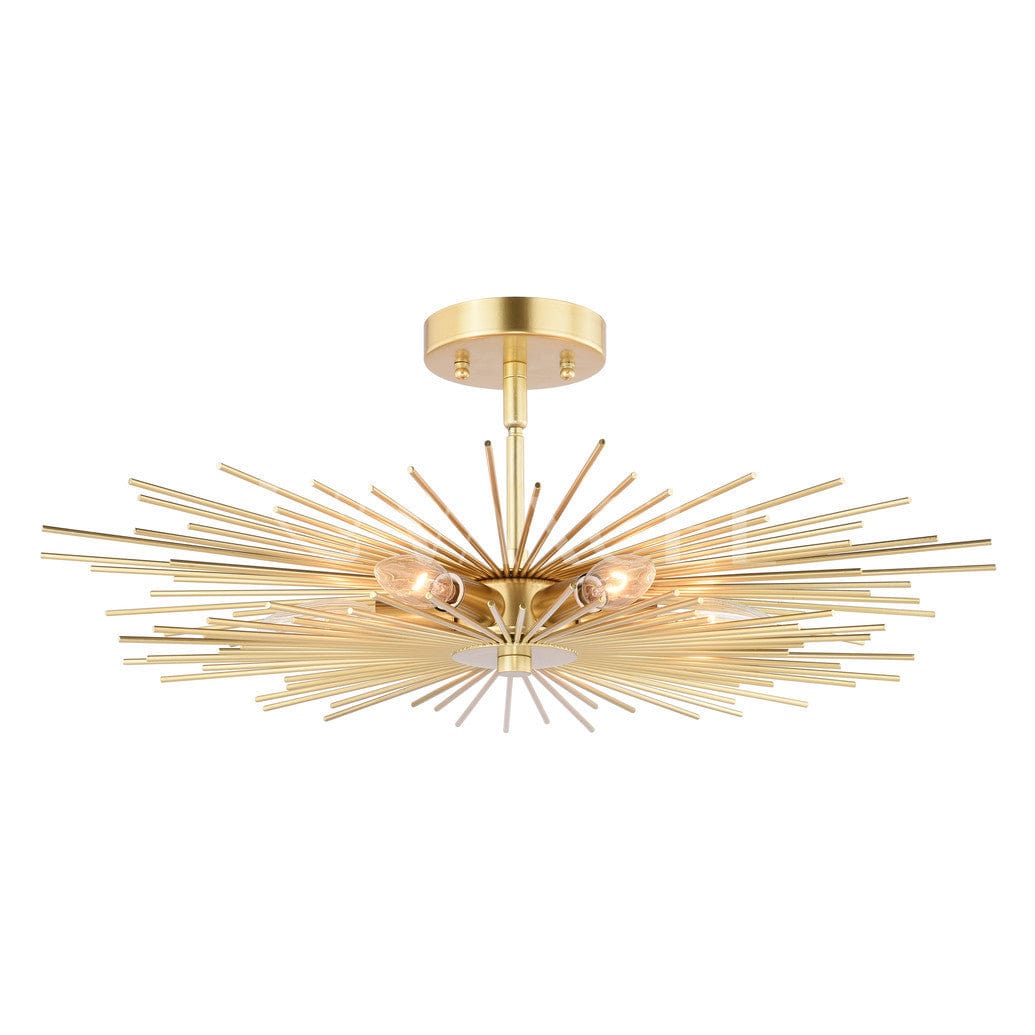 Nikko 24-in Semi Flush Ceiling Light