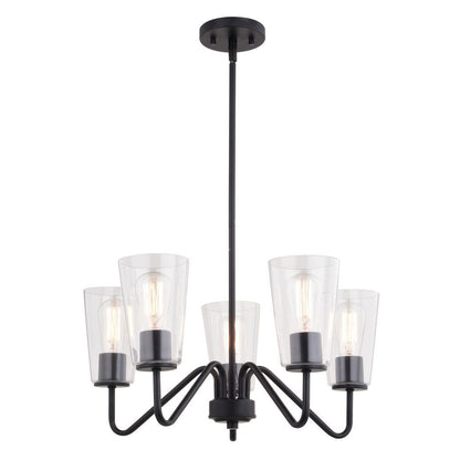 Beverly 23-in 5 Light Chandelier