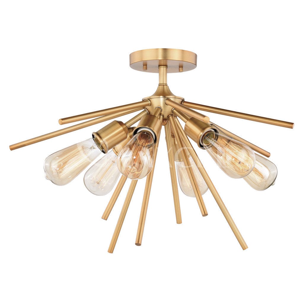 Estelle 24-in Semi Flush Ceiling Light