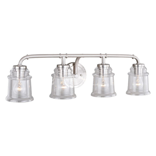 Toledo 4L Vanity Satin Nickel