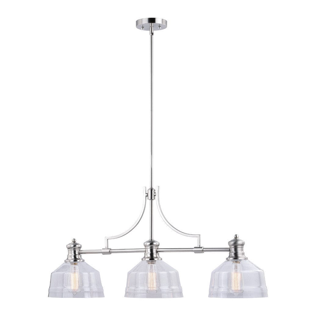 Beloit 3 Light Linear Chandelier