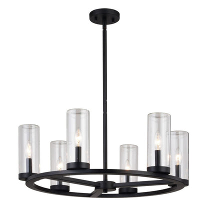 Grantley 26-in 6 Light Indoor-Outdoor Chandelier