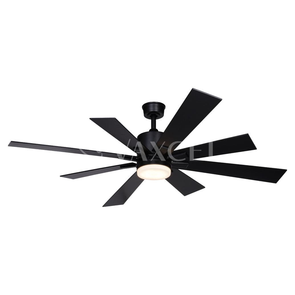 Crawford 60 inch Ceiling Fan Black