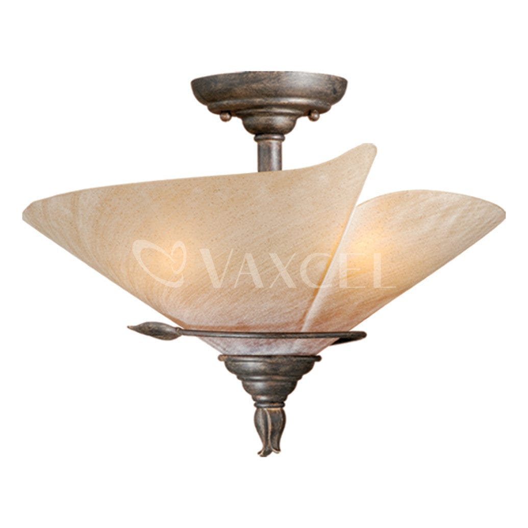 Capri 15-in Semi Flush Ceiling Light