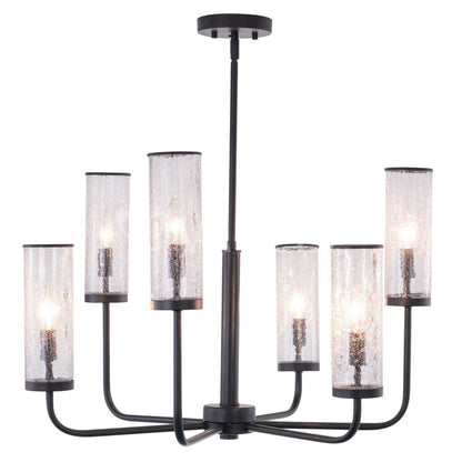 Glencoe 28-in. 6 Light Chandelier