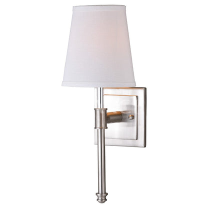 Ritz 1 Light Vanity Satin Nickel