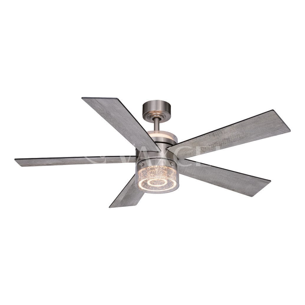 Ashford 52 inch Ceiling Fan Brushed Nickel