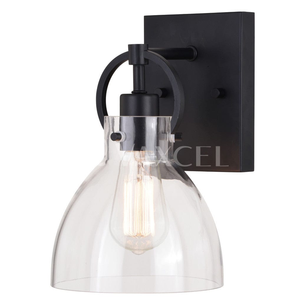 Ogden 1 Light Vanity Matte Black